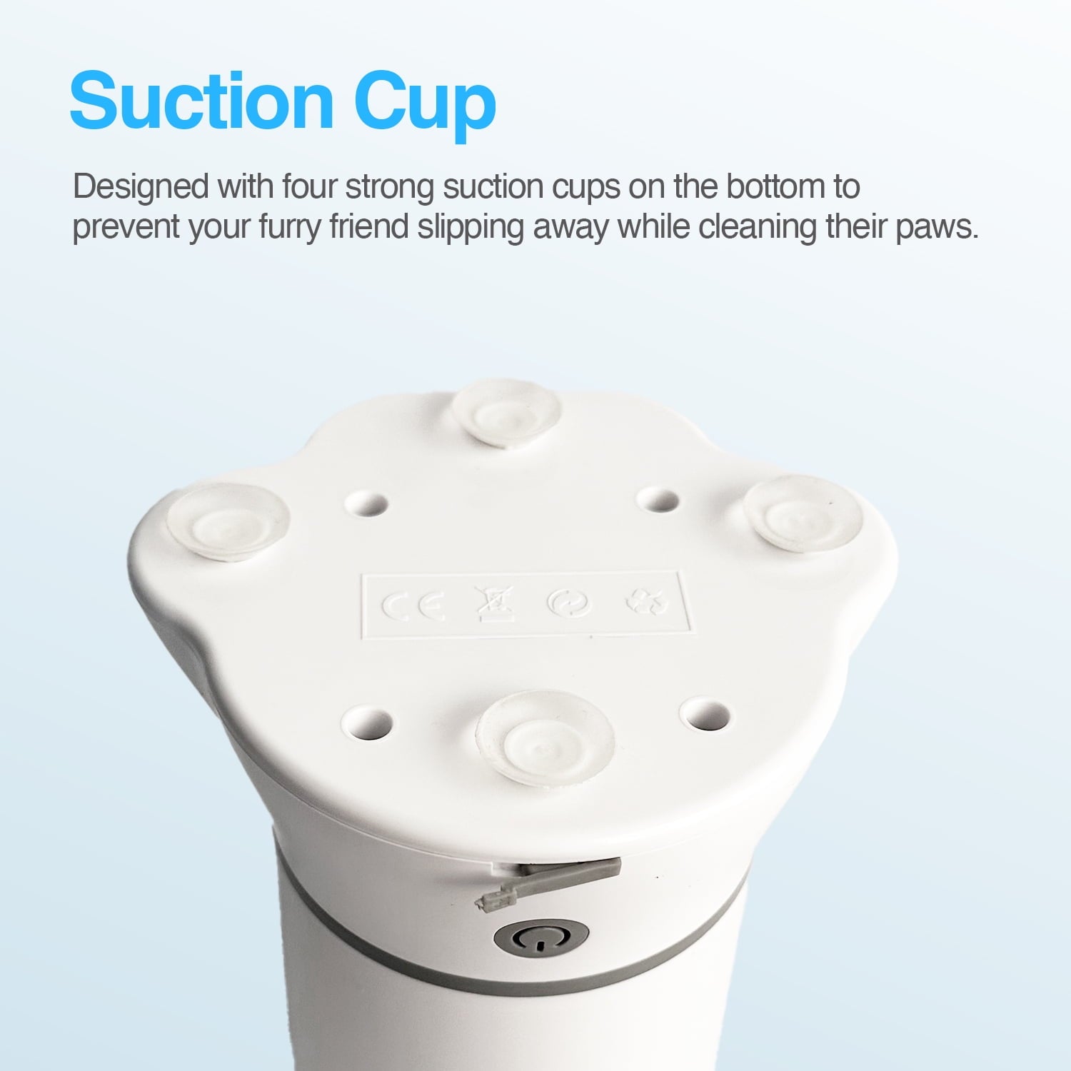 Automatic Dog Paw Washer Cup for Small to Medium-Sized Dogs, USB Rechargeable