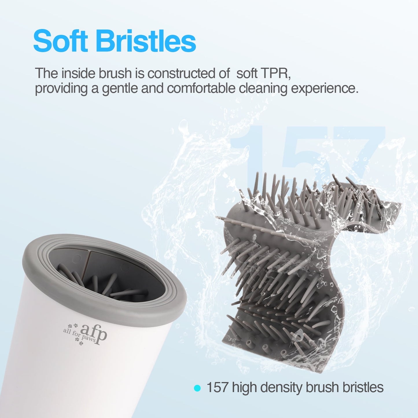 Automatic Dog Paw Washer Cup for Small to Medium-Sized Dogs, USB Rechargeable