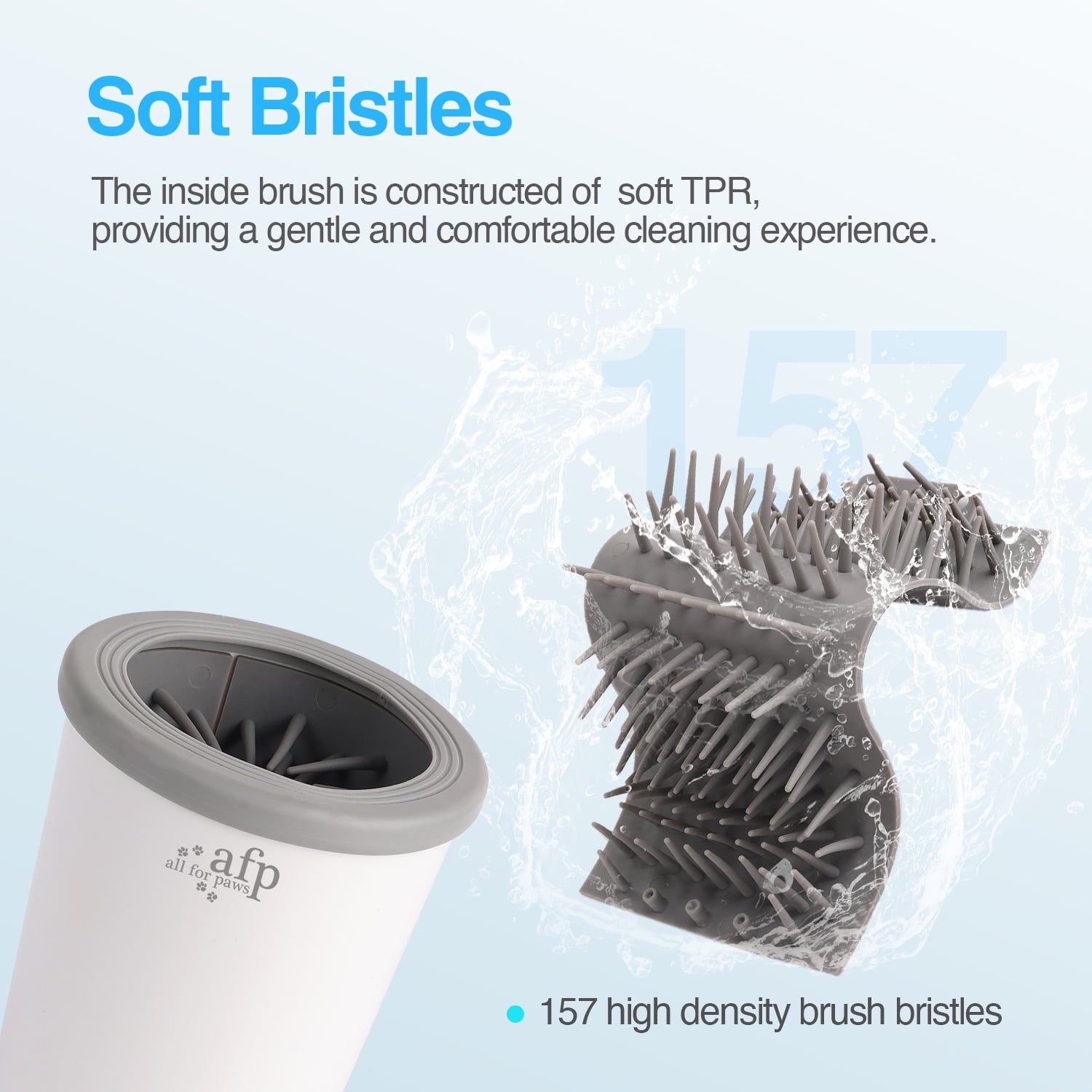 Automatic Dog Paw Washer Cup for Small to Medium-Sized Dogs, USB Rechargeable