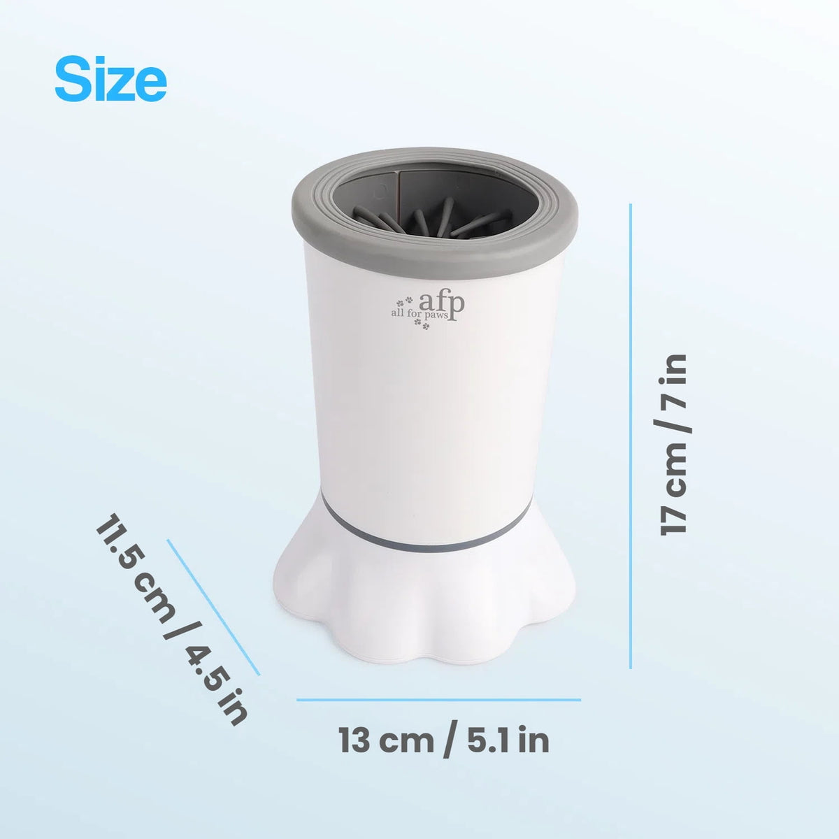 Automatic Dog Paw Washer Cup for Small to Medium-Sized Dogs, USB Rechargeable