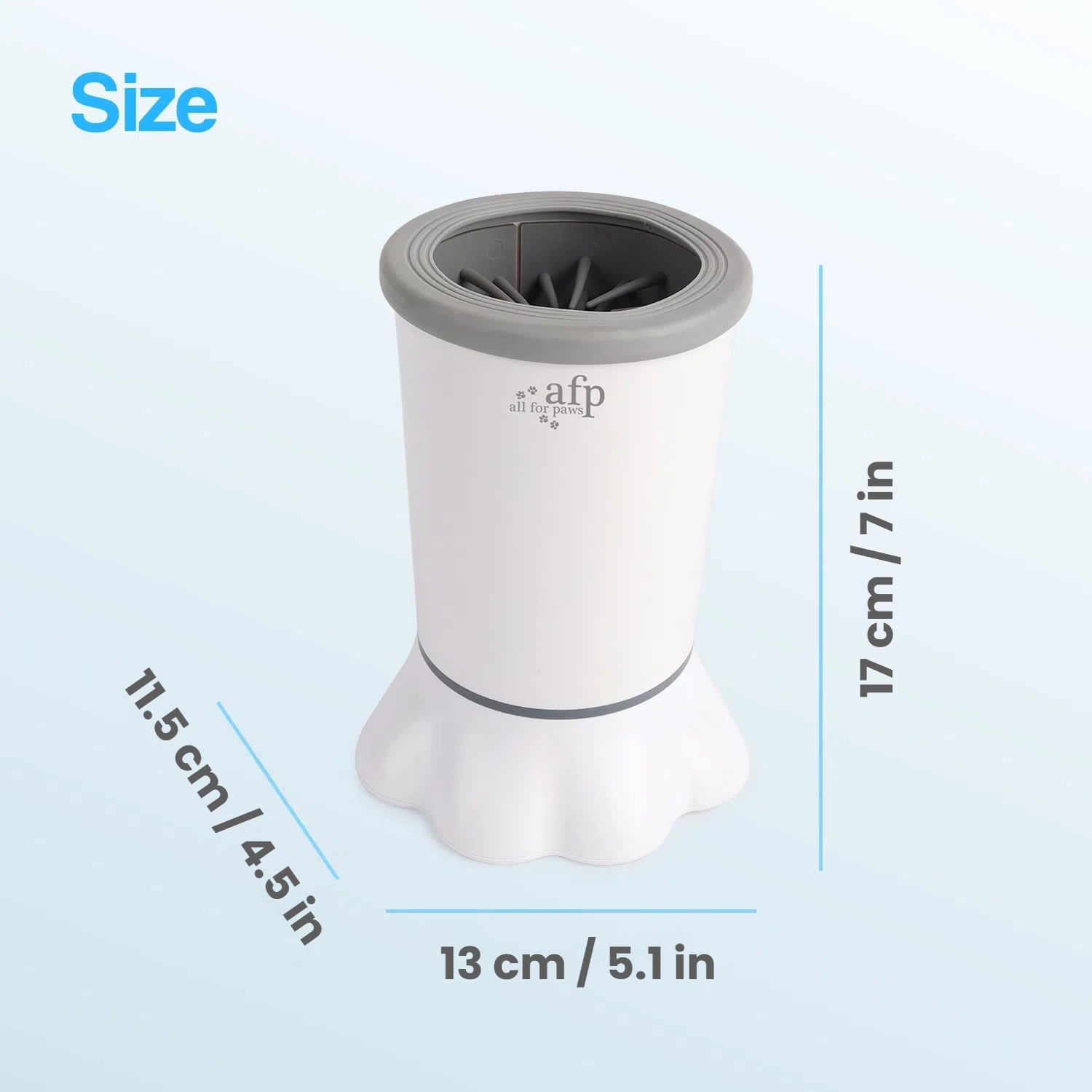 Automatic Dog Paw Washer Cup for Small to Medium-Sized Dogs, USB Rechargeable